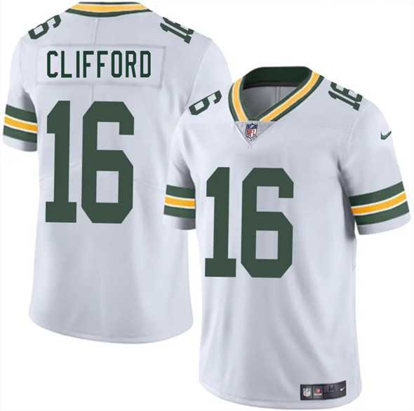 Men & Women & Youth Green Bay Packers #16 Sean Clifford White 2025 Vapor Untouchable Limited Stitched Jersey,We sell and wholesale Men & Women & Youth Green Bay Packers #16 Sean Clifford White 2025 Vapor Untouchable Limited Stitched Jersey on line form chian!